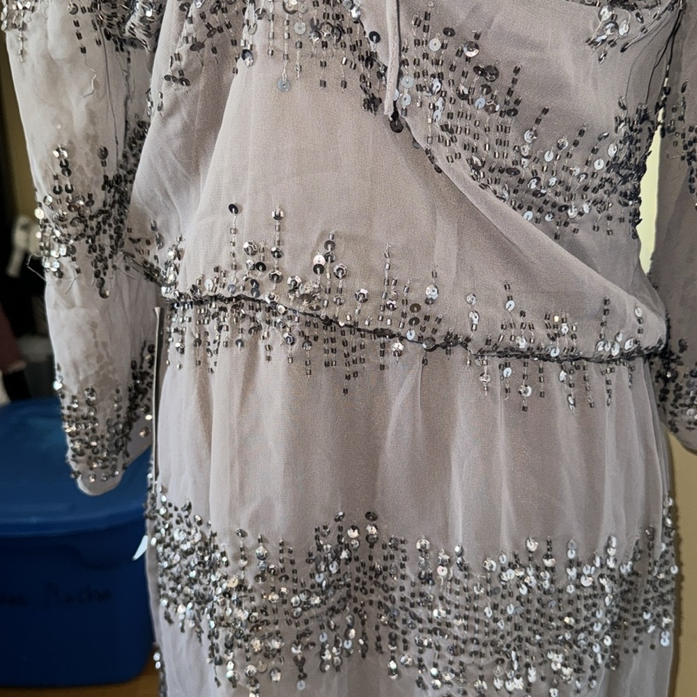 BRAND NEW CAFTAN NEVK SHI DRESS SIZE US(4) WOMENS - Picture 5 of 10